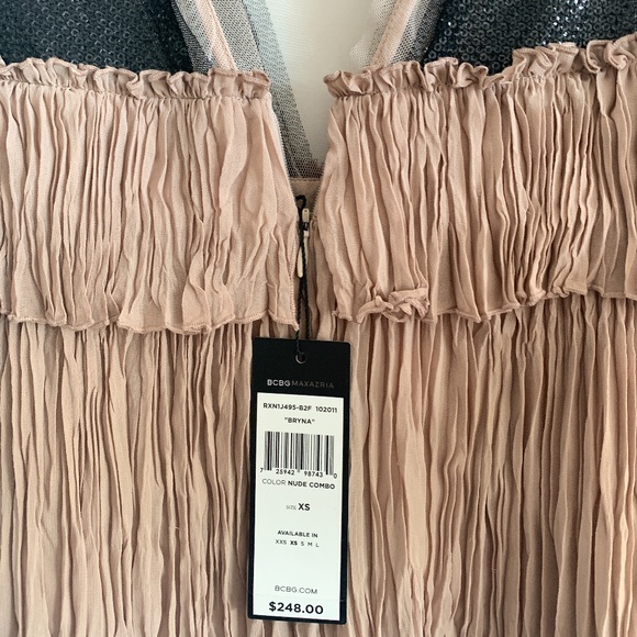 NWT💥HP🎉 BCBGMaxAzria Flirty Party Tank Top (XS) - Picture 7 of 8